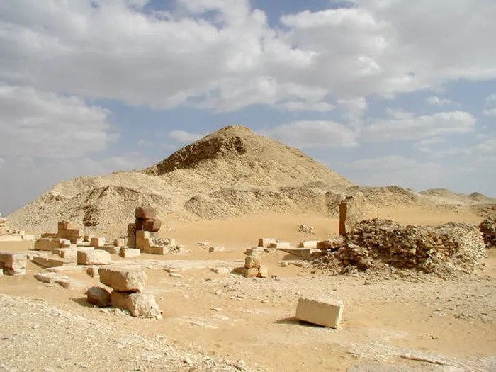 Pyramid of Pepi II which is situated between Saqqara and Dashur