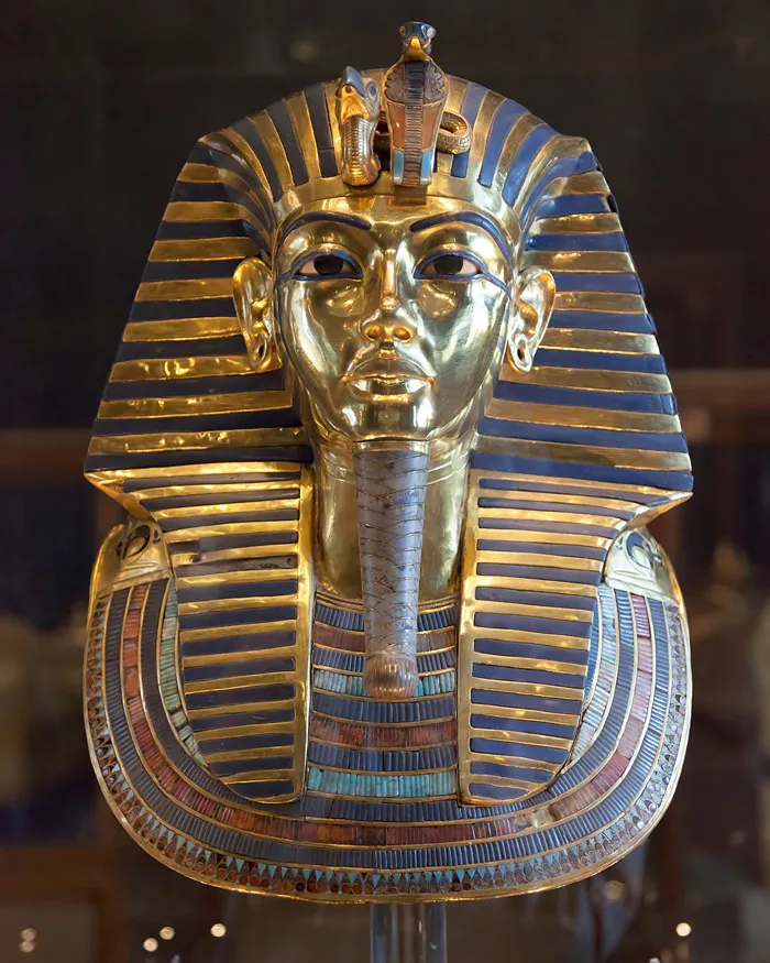 funerary mask of Tutankhamun