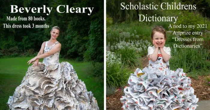 "Tale Of Ten Dresses": I've Created A Collection Of Dresses Inspired By Children's Books (11 Pics)