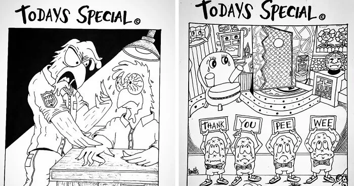 "Today's Special" Comic: 14 Illustrations Made By Me