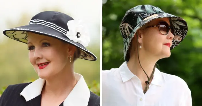50+ Model Marga Van Der Vet Makes Her Own Hats