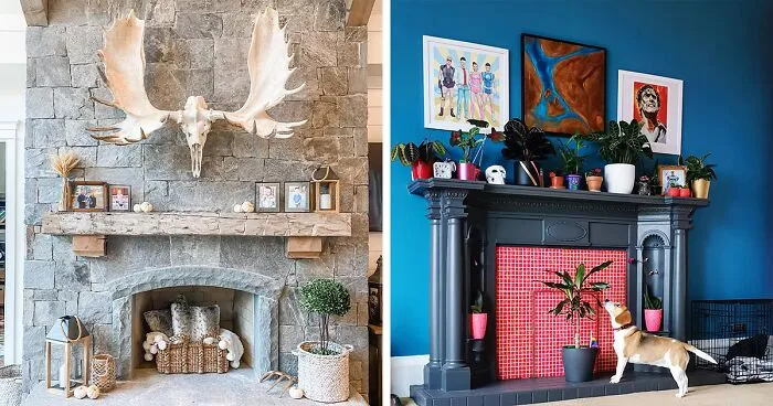 35 Fireplace Mantel Ideas for a Heavenly Hearth