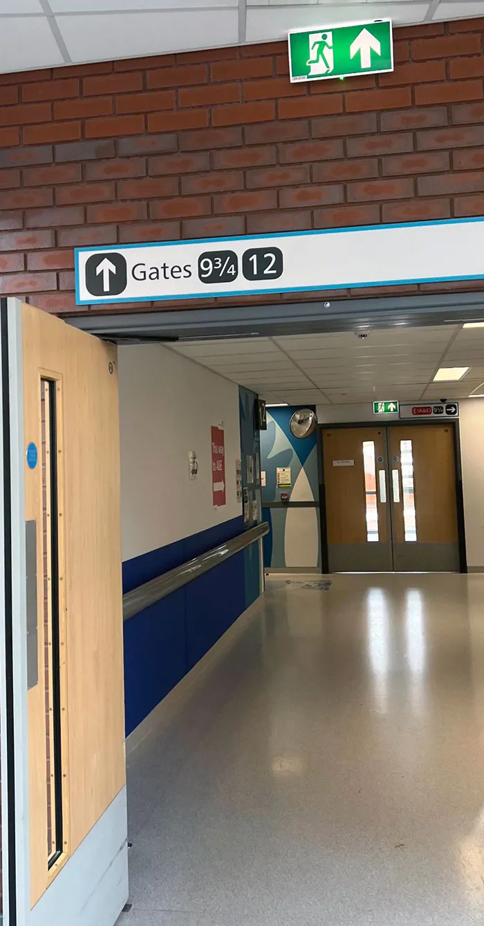 Didn’t Know Harry Potter Had His Own Ward At The Hospital