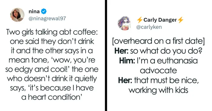 50 People Who Eavesdropped On Hilarious Private Conversations And Couldn’t Help But Share (New Pics)
