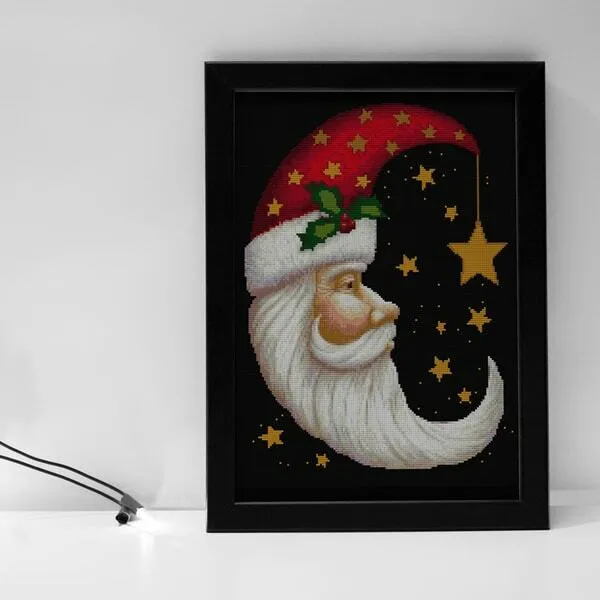 Santa Claus Cross Stitch Design 🎅🎄❄☃️🎁