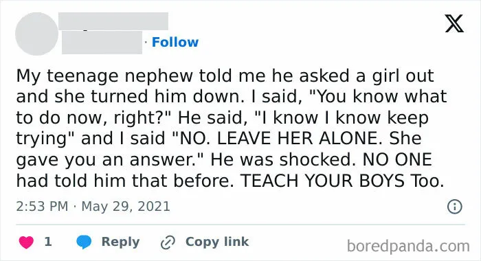 Girls Are Always Taught How To Stay Safe, It's Not As Common To Teach Boys, And I Feel Like We Have Lots Of Young Men Here (Xpost Trollxchrosomes