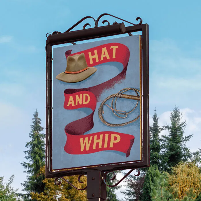 Hat And Whip - Indiana Jones
