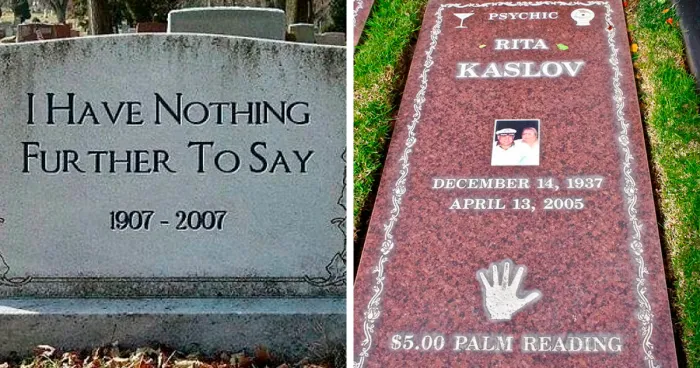 Rest In Pieces: 30 Hilarious Tombstones That Deserve To Be Shared