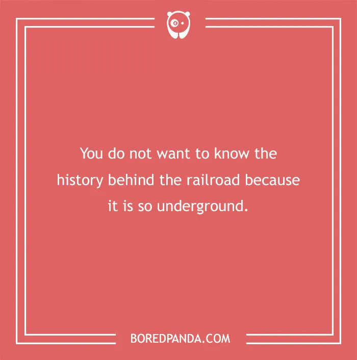 history joke about railroads