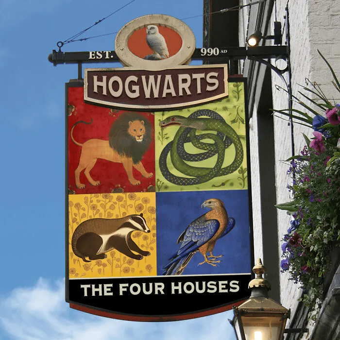 The Four Houses - Harry Potter