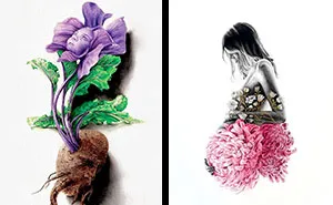 In My Watercolor Paintings, I Try To Capture The Deeper Meaning Of Human And Nature Elements (13 Pics)