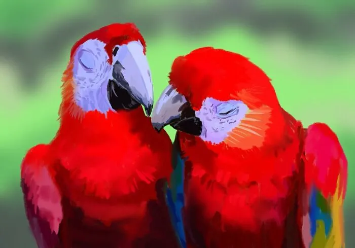 I Illustrated Animals In Their Natural Surroundings (19 Pics)