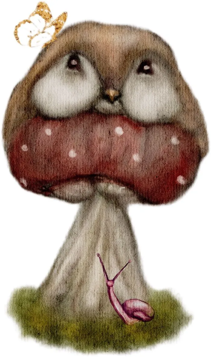 The Goblincore Watercolor Paintings That I Made For The New Rpg (5 Pics)