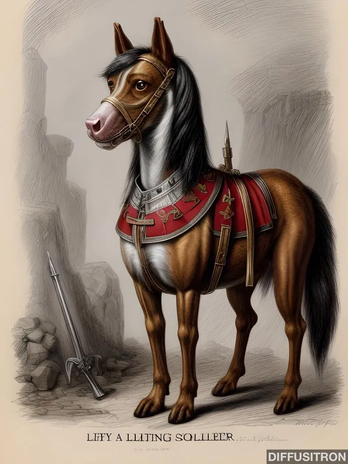 I Used AI To See Its Interpretation Of An Unusual Phrase: "A Lying, Dog-Faced Pony Soldier" (12 Pics)