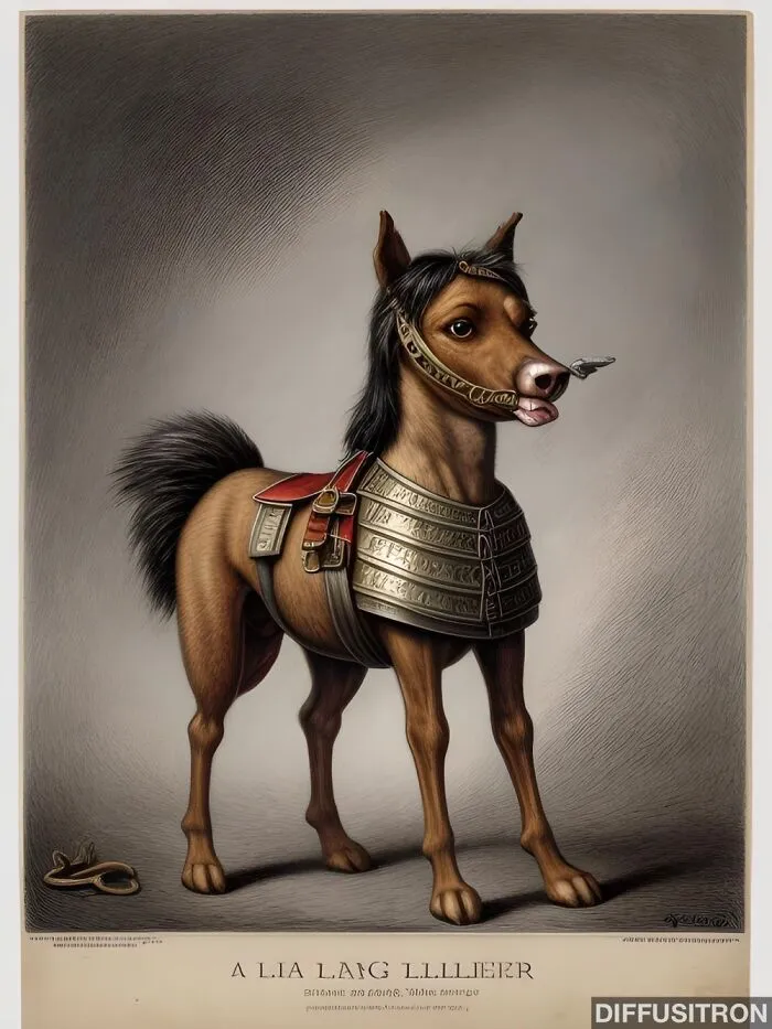 I Used AI To See Its Interpretation Of An Unusual Phrase: "A Lying, Dog-Faced Pony Soldier" (12 Pics)
