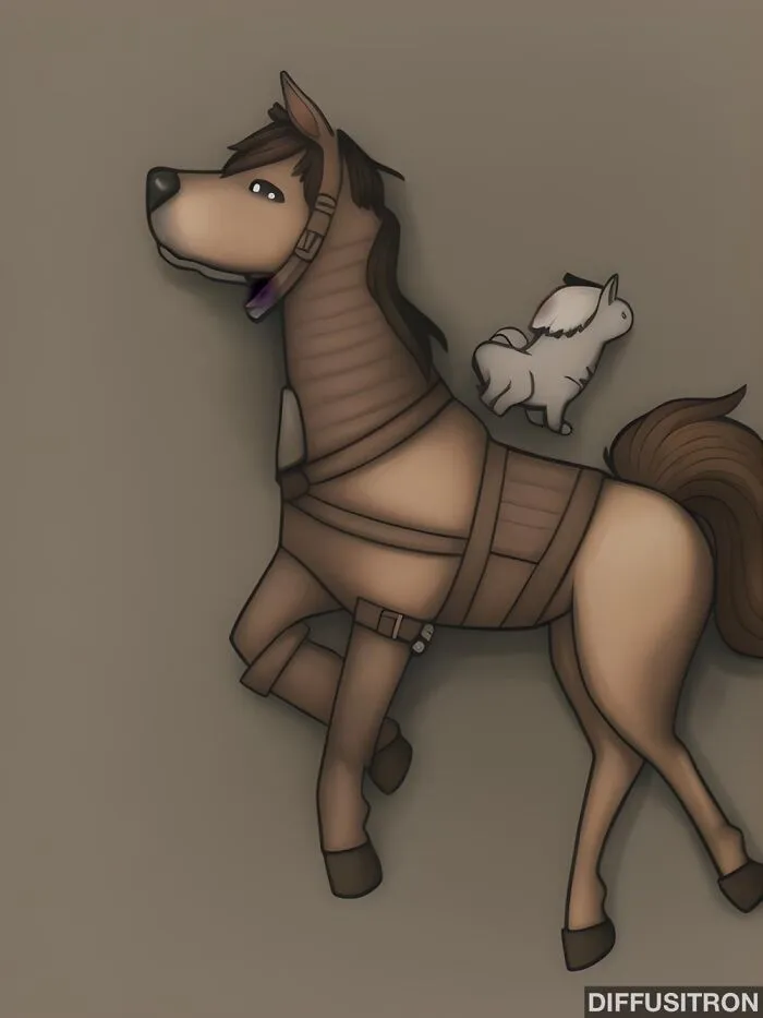 I Used AI To See Its Interpretation Of An Unusual Phrase: "A Lying, Dog-Faced Pony Soldier" (12 Pics)