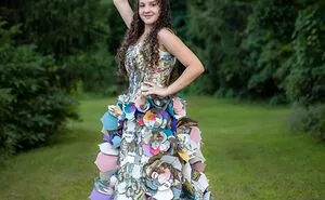 "Tale Of Ten Dresses": I've Created A Collection Of Dresses Inspired By Children's Books (11 Pics)