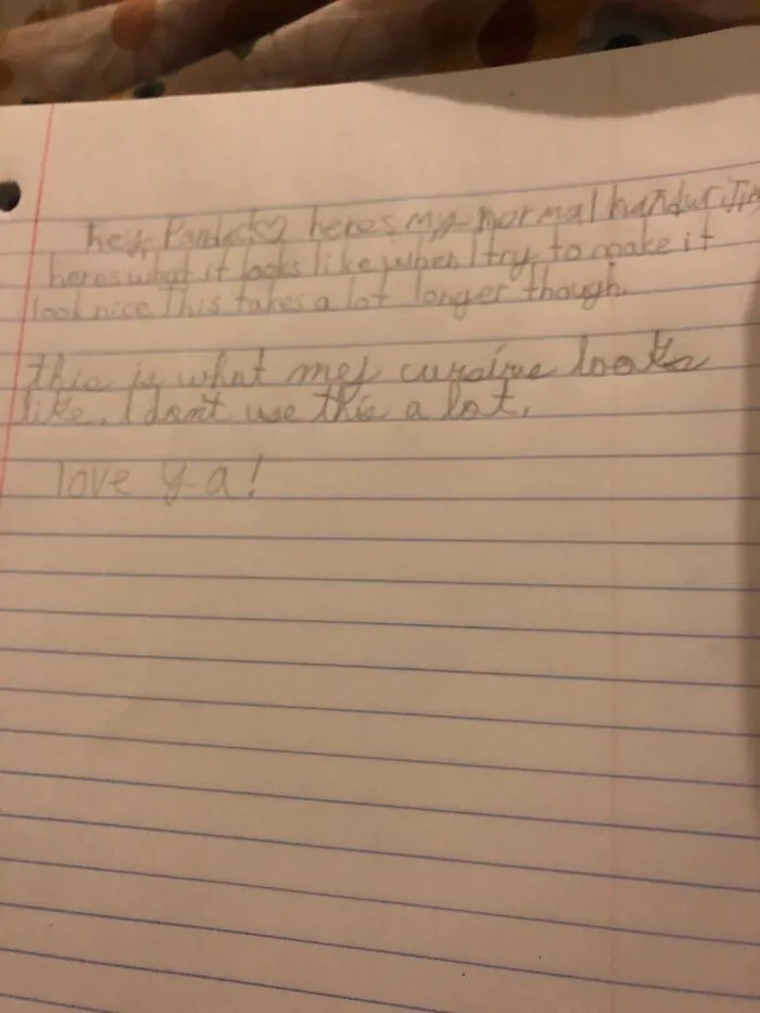 Hey Pandas, Show Us Your Handwriting (Closed)