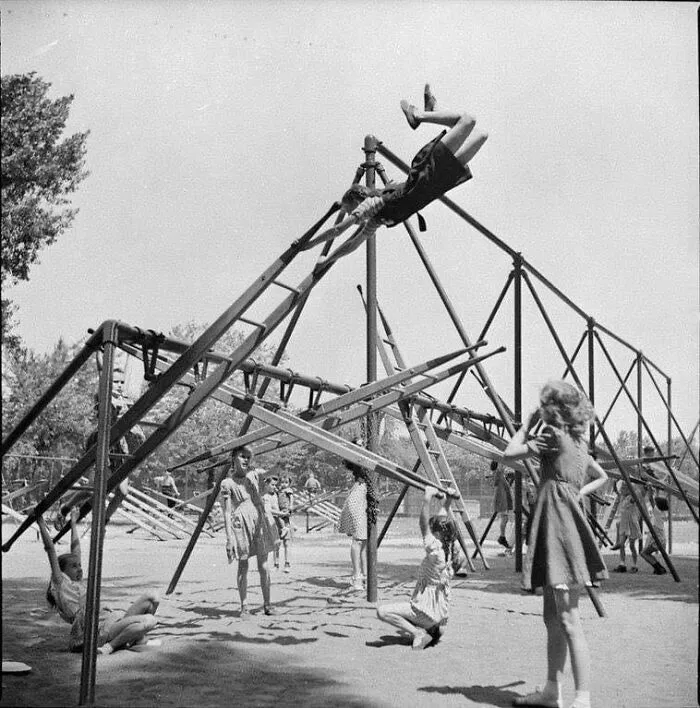 Montreal Playgrounds Were On Another Level Back Then, 1950s