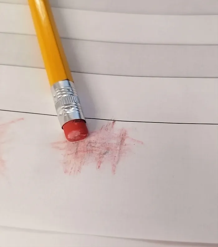 When Pencil Erasers Are Just For Decoration