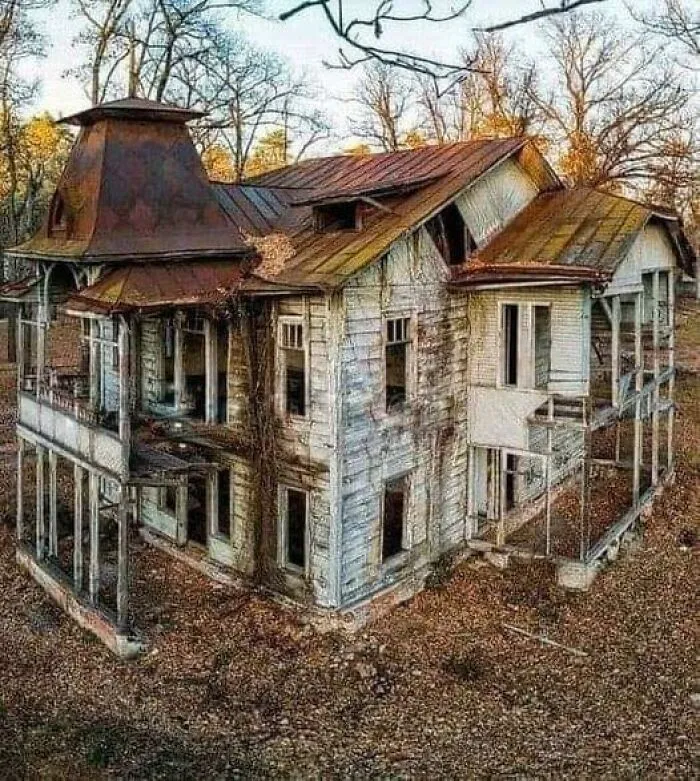Old Abandoned Victorian House