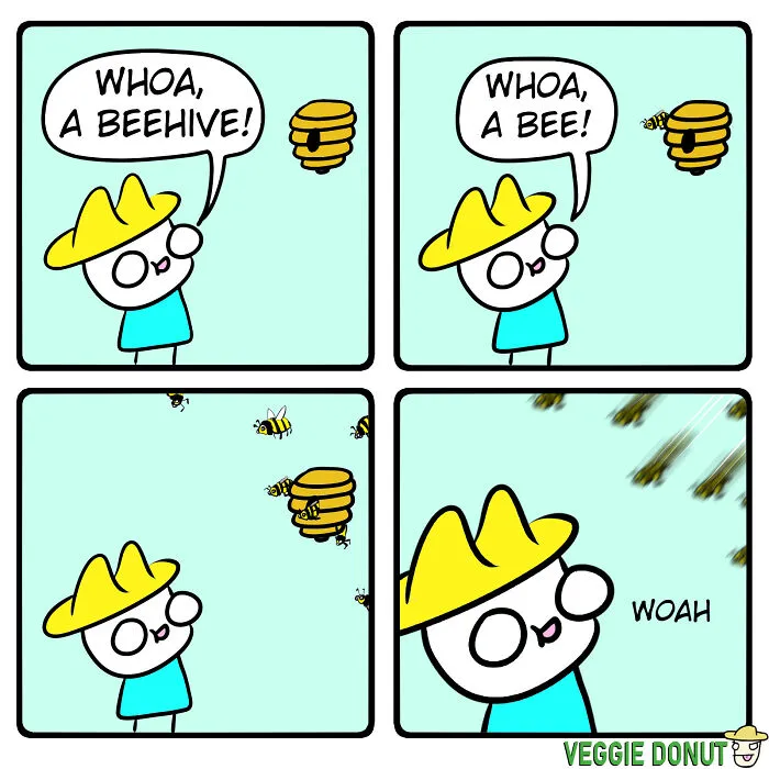 Comics About A Beehive veggiedonut