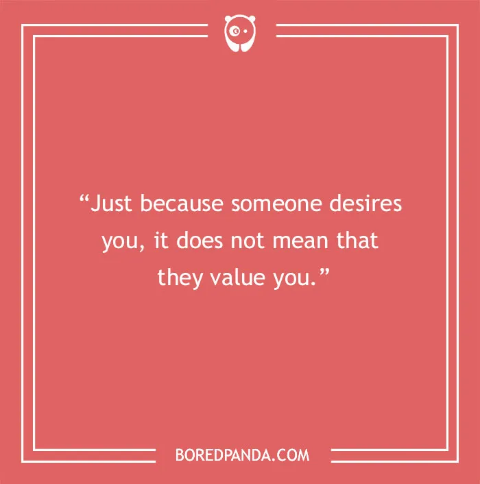 Quote about value