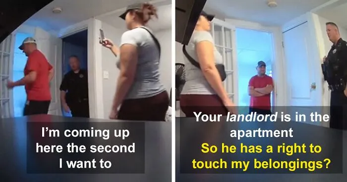 Landlord Keeps Entering Apartment Pretending To Fix Things And Covering Cameras, Tenant Calls Cops