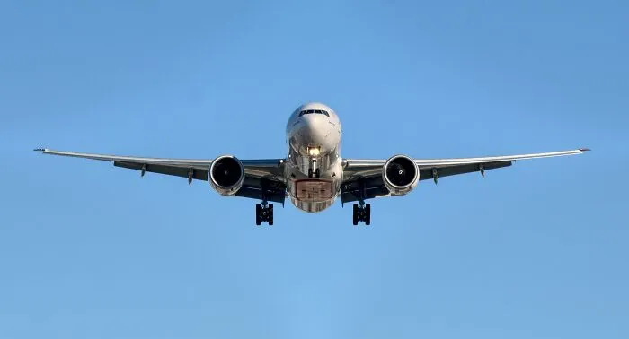 flying plane