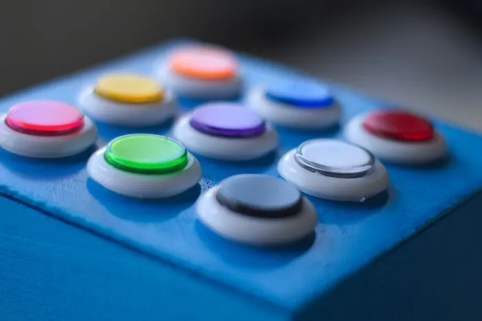 colorful buttons