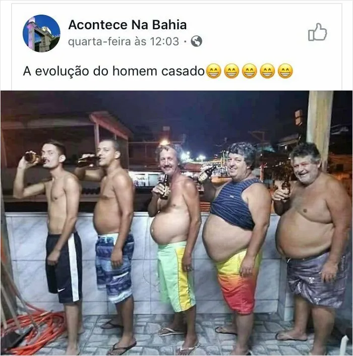 "The Evolution Of A Married Man"