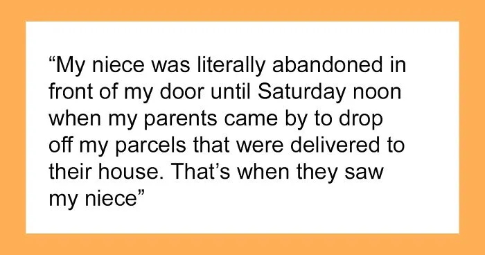 Neglectful Mom Drops Off Baby Without Making Sure Anyone's Home, Baby Ends Up Spending Night Alone