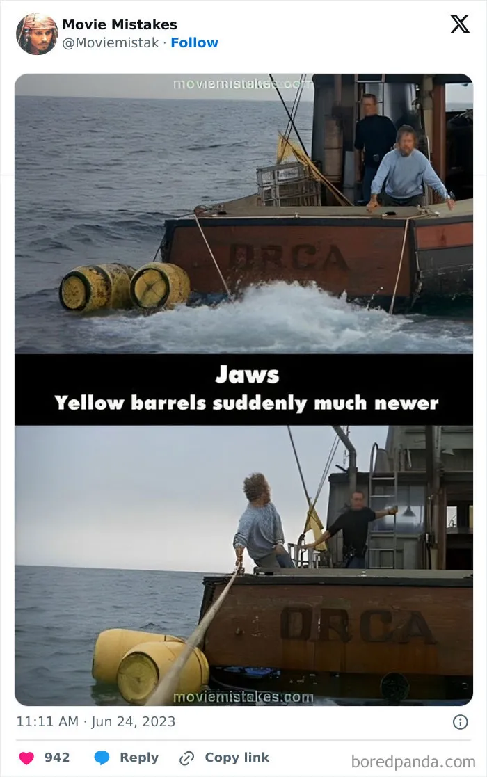 30 Huge Mistakes That Ended Up In The Final Versions Of Movies And TV Shows