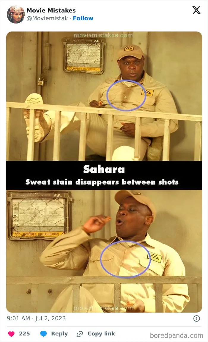 30 Huge Mistakes That Ended Up In The Final Versions Of Movies And TV Shows