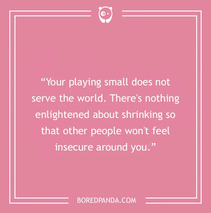 Nelson Mandela quote on being yourself 