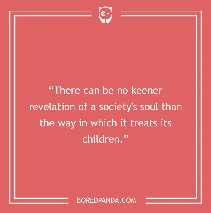 Nelson Mandela quote on children 