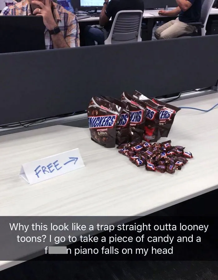 This Was In The Office Today