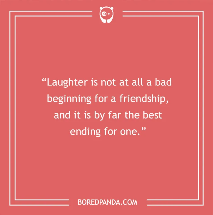 Oscar Wild quote on laugh