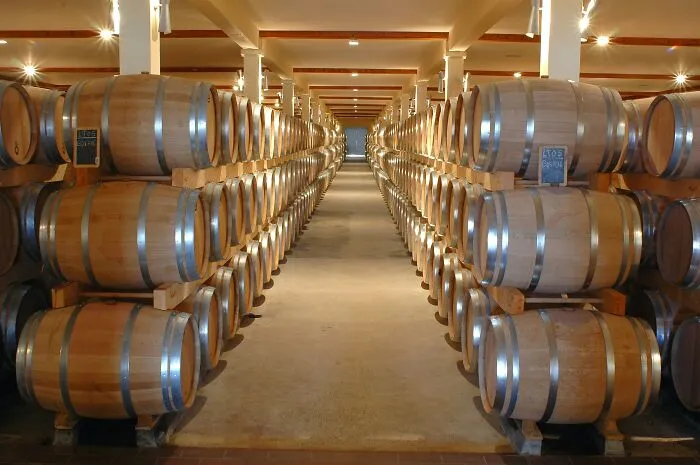 Stacks Of Barrels 