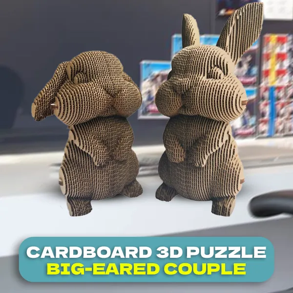 3D Puzzle Hares
