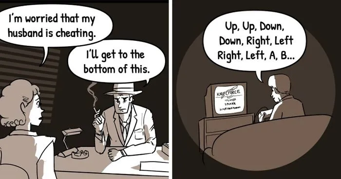 30 Comical Comics With Unexpected Endings By This Artist (New Pics)
