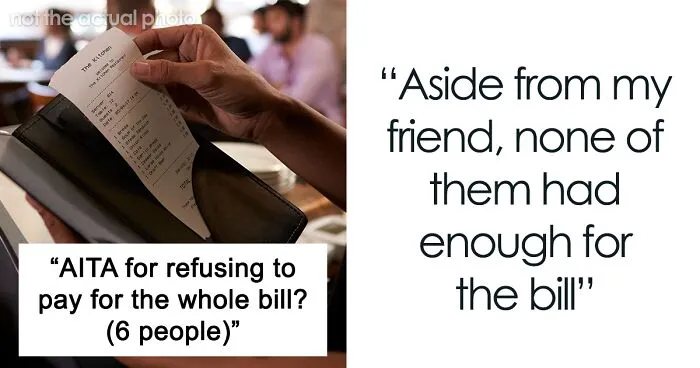 Man Refuses To Pay $825 Bill After Friend’s Guests Go Crazy With Ordering