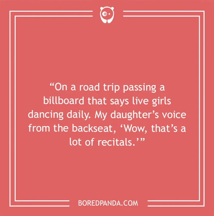 Road trip joke about billboard 