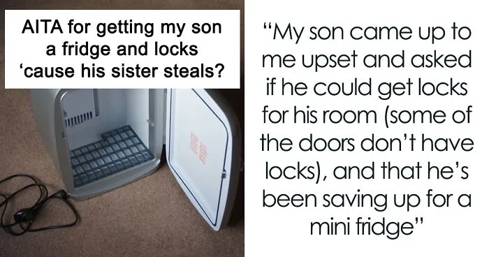 “My Daughter Is Very Clearly Upset”: Sister Keeps Stealing From Brother, Dad Buys Him A Lock