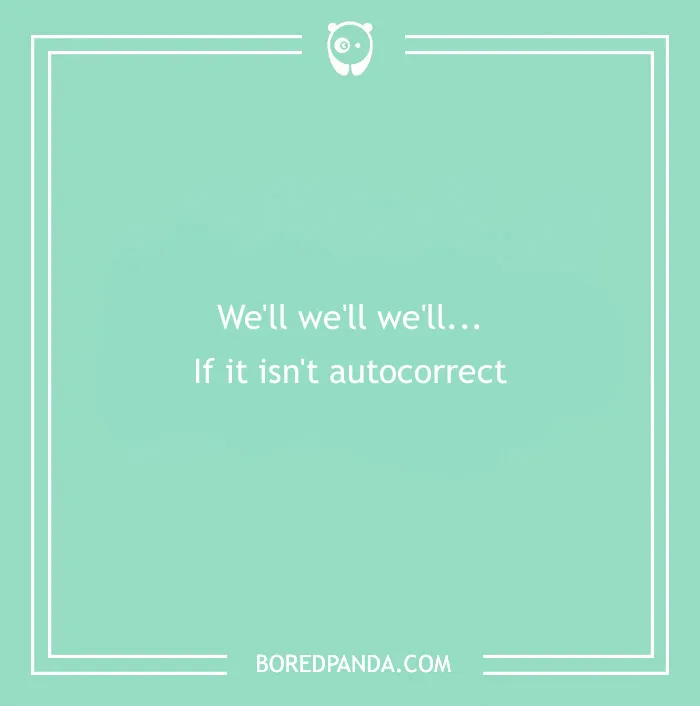 IT Joke about autocorrect