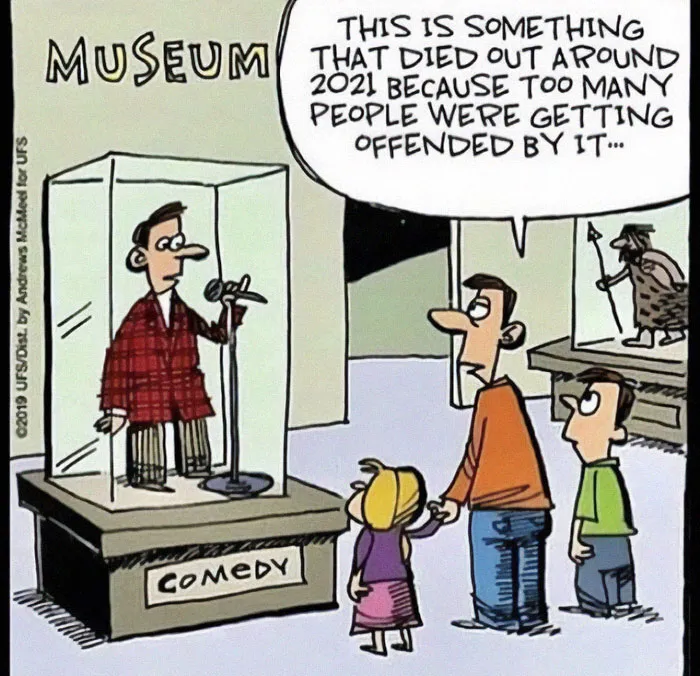 Comedy Good. People Bad