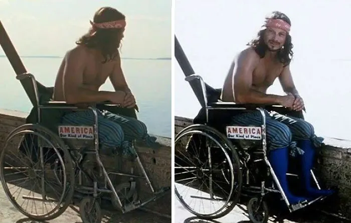 Las piernas del teniente Dan