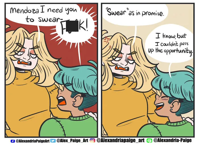 44 Humorous Comics About Supernatural Beings Living Simple Everyday Lives Created By This Artist