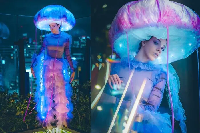 My Jellyfish I Made For Tokyo Halloween Festivities✨