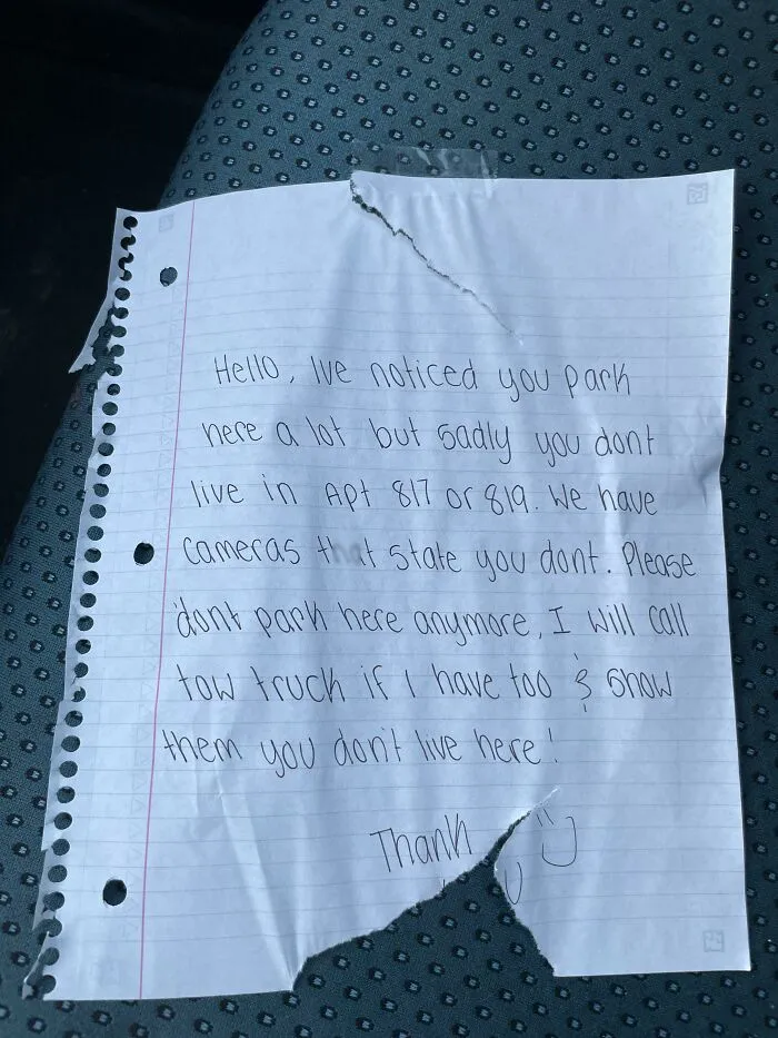 My Neighbor Thinks They Own The Public Street In Front Of Their Apartment